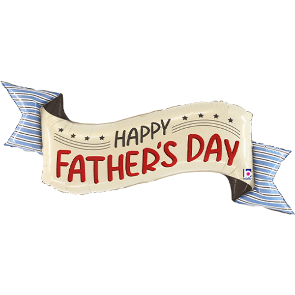 Betallic 45” Happy Father's Day Banner